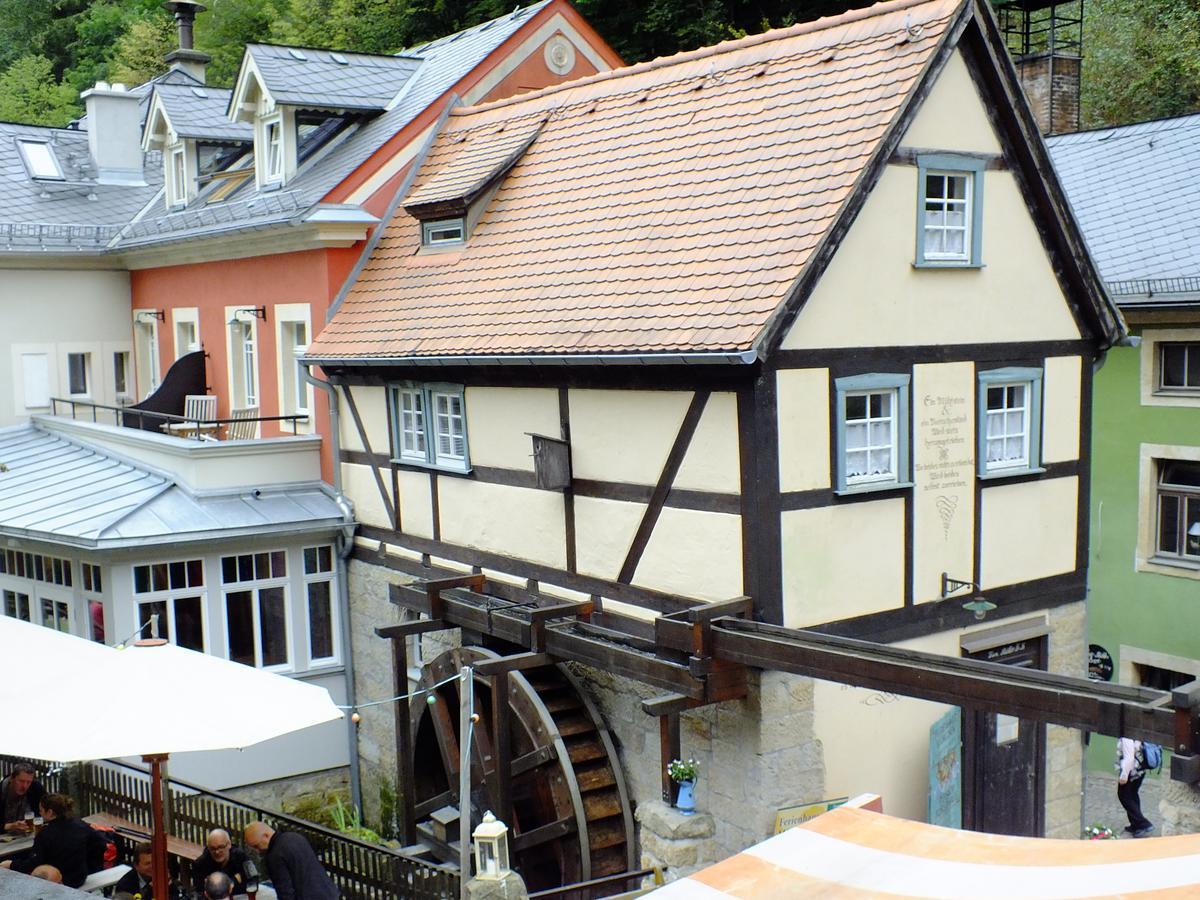 Bio-Hotel Zur Muehle Bad Schandau Exterior foto