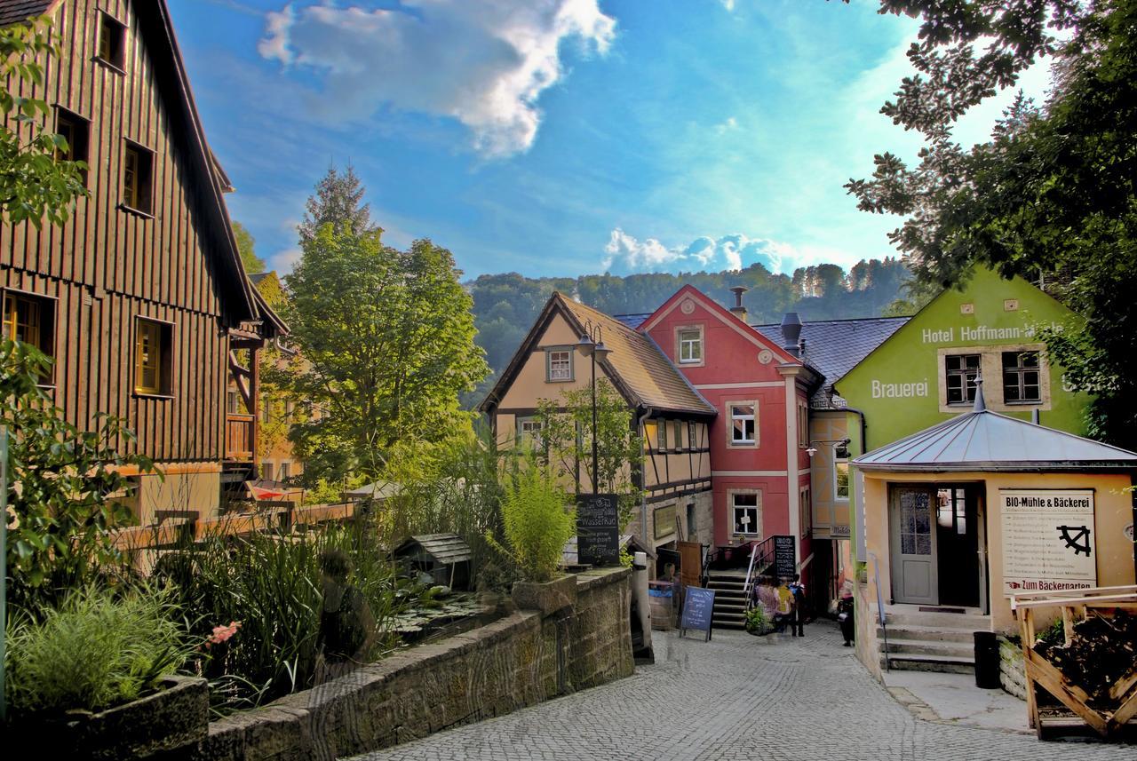Bio-Hotel Zur Muehle Bad Schandau Exterior foto