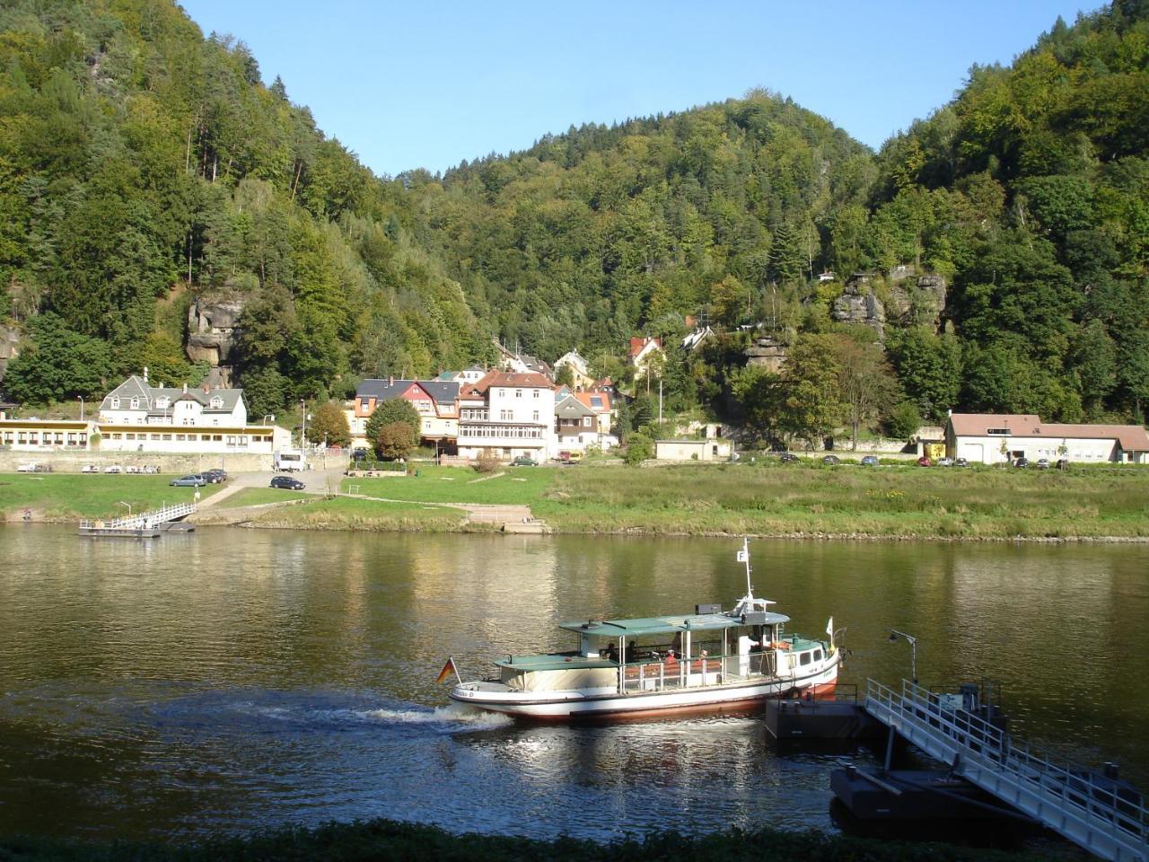 Bio-Hotel Zur Muehle Bad Schandau Exterior foto