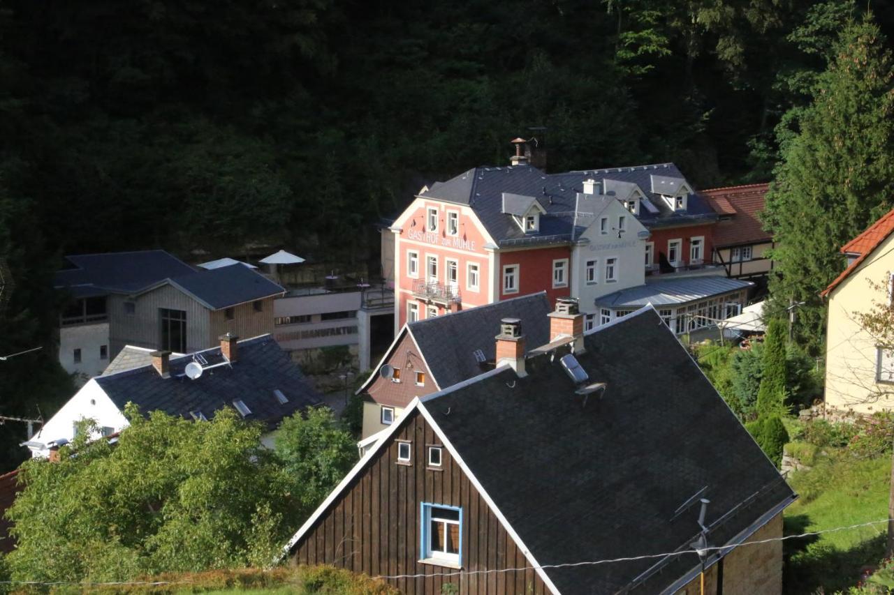 Bio-Hotel Zur Muehle Bad Schandau Exterior foto