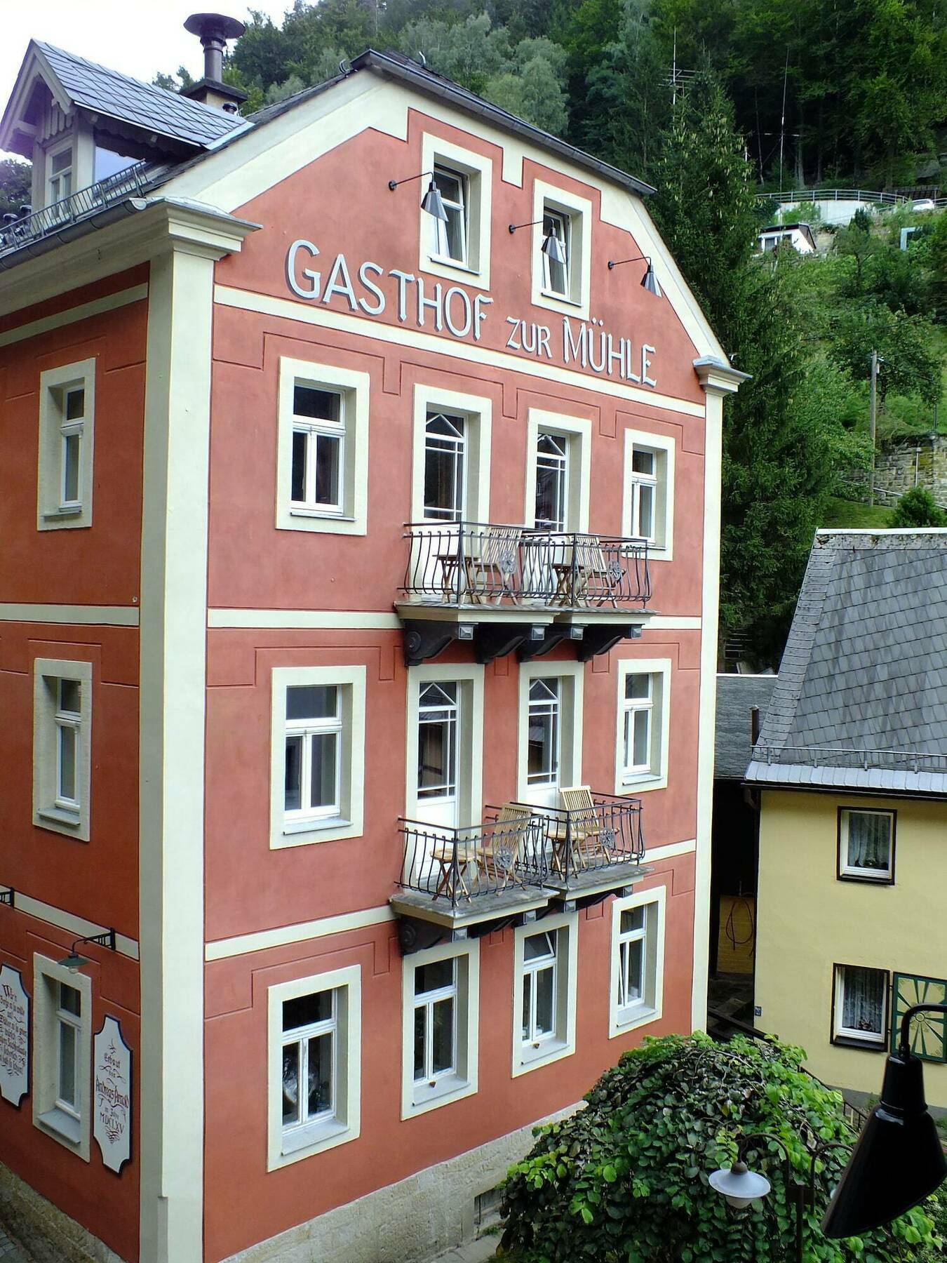 Bio-Hotel Zur Muehle Bad Schandau Exterior foto